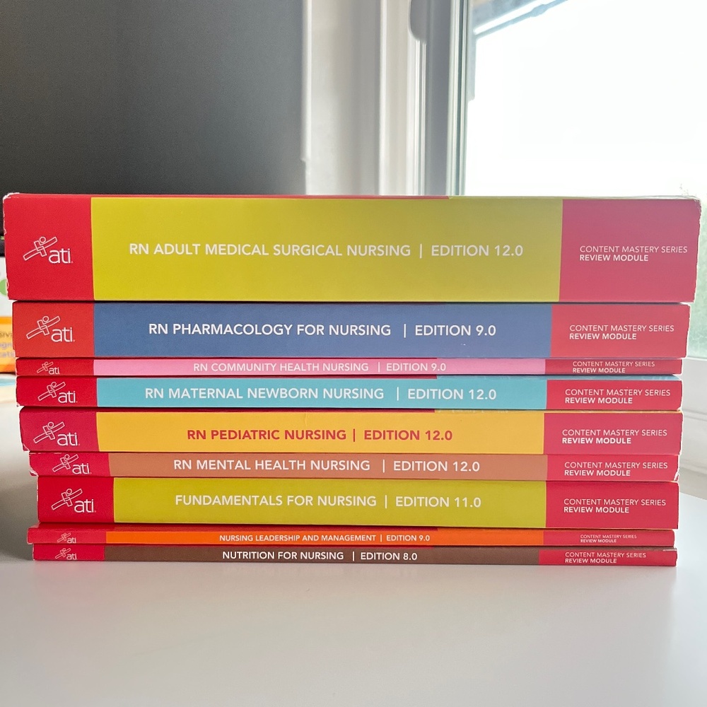 ATI RN Nursing books